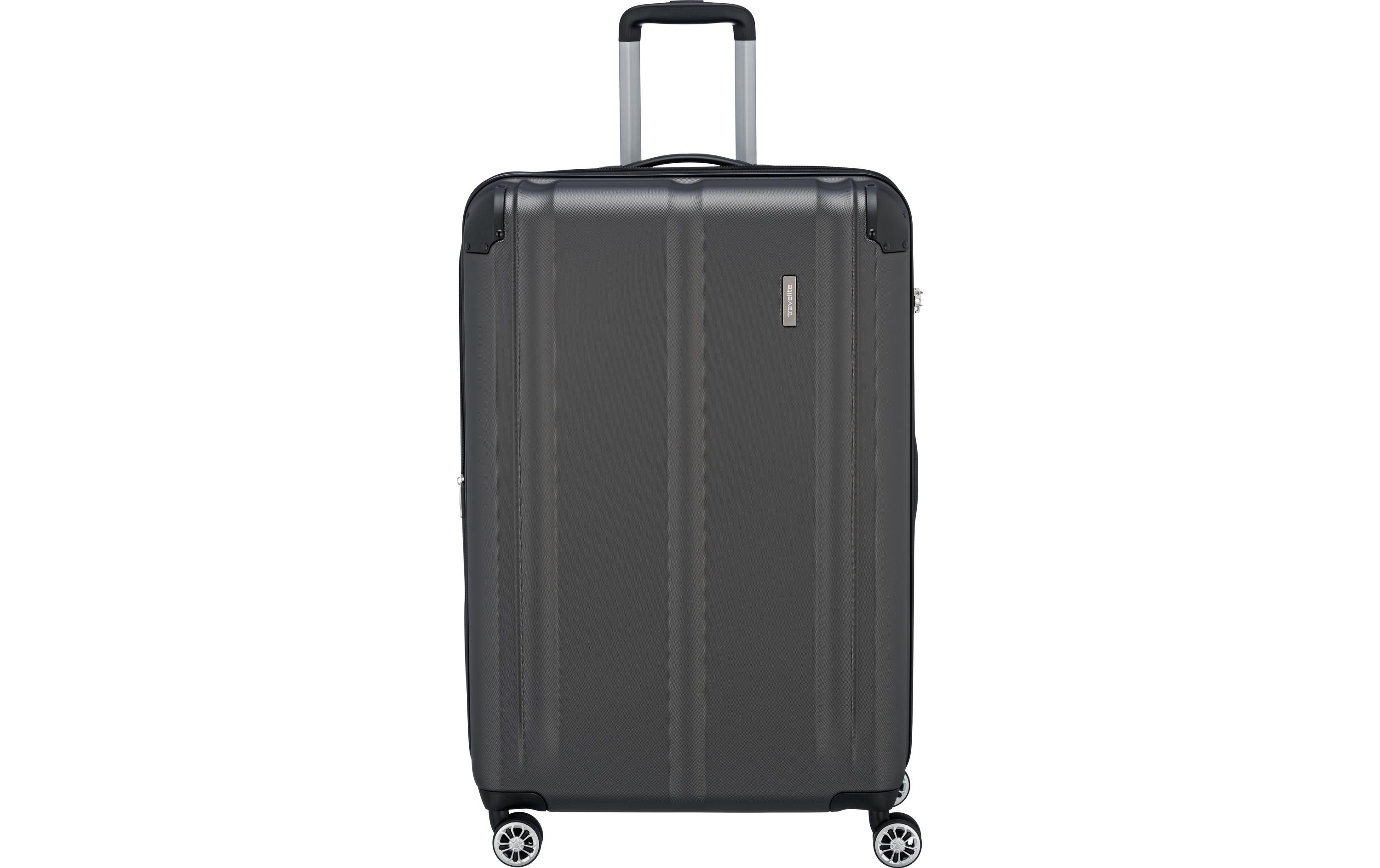 Koffer City Trolley L AnthrazitReisekoffer
