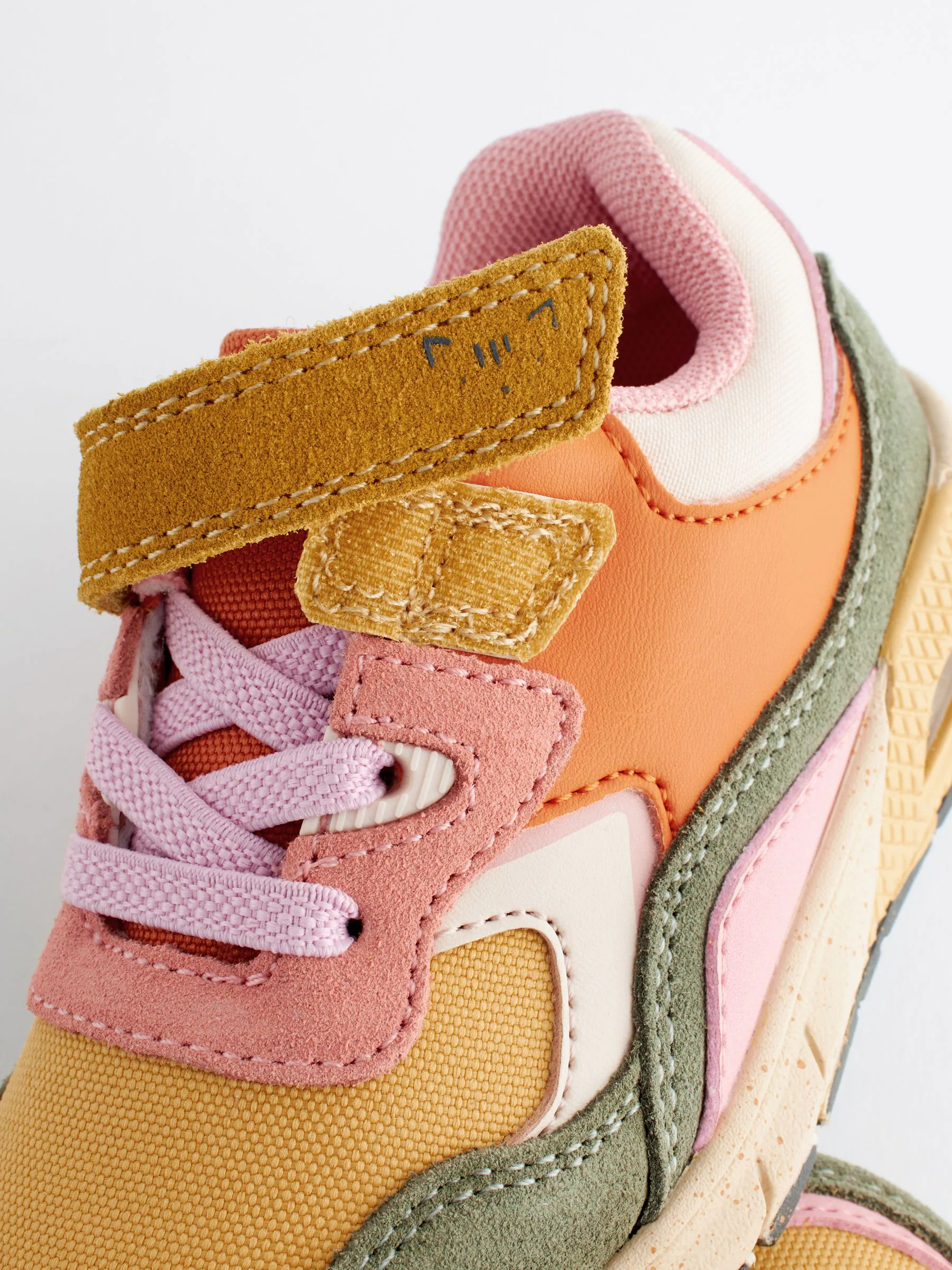 Multi - Sneakers met dikke zool en elastische veters