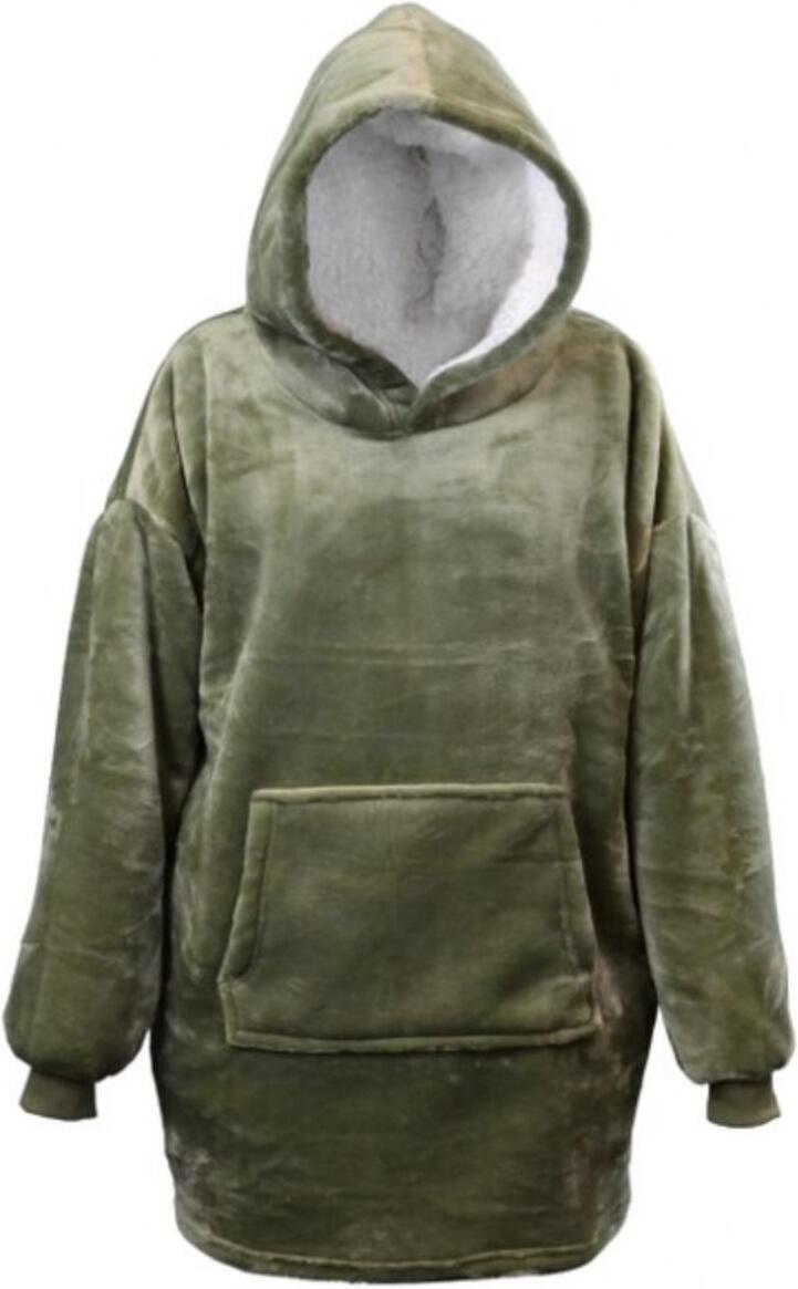 Unique Living hoodie Emma groen onesize