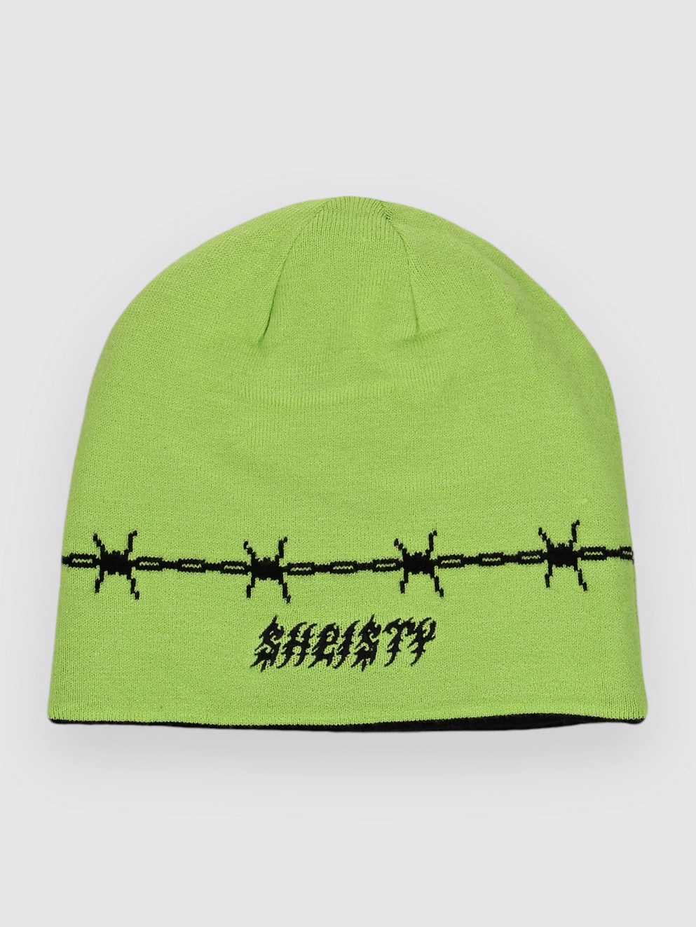 Sheisty Tribal Reversible Skully Beanie black