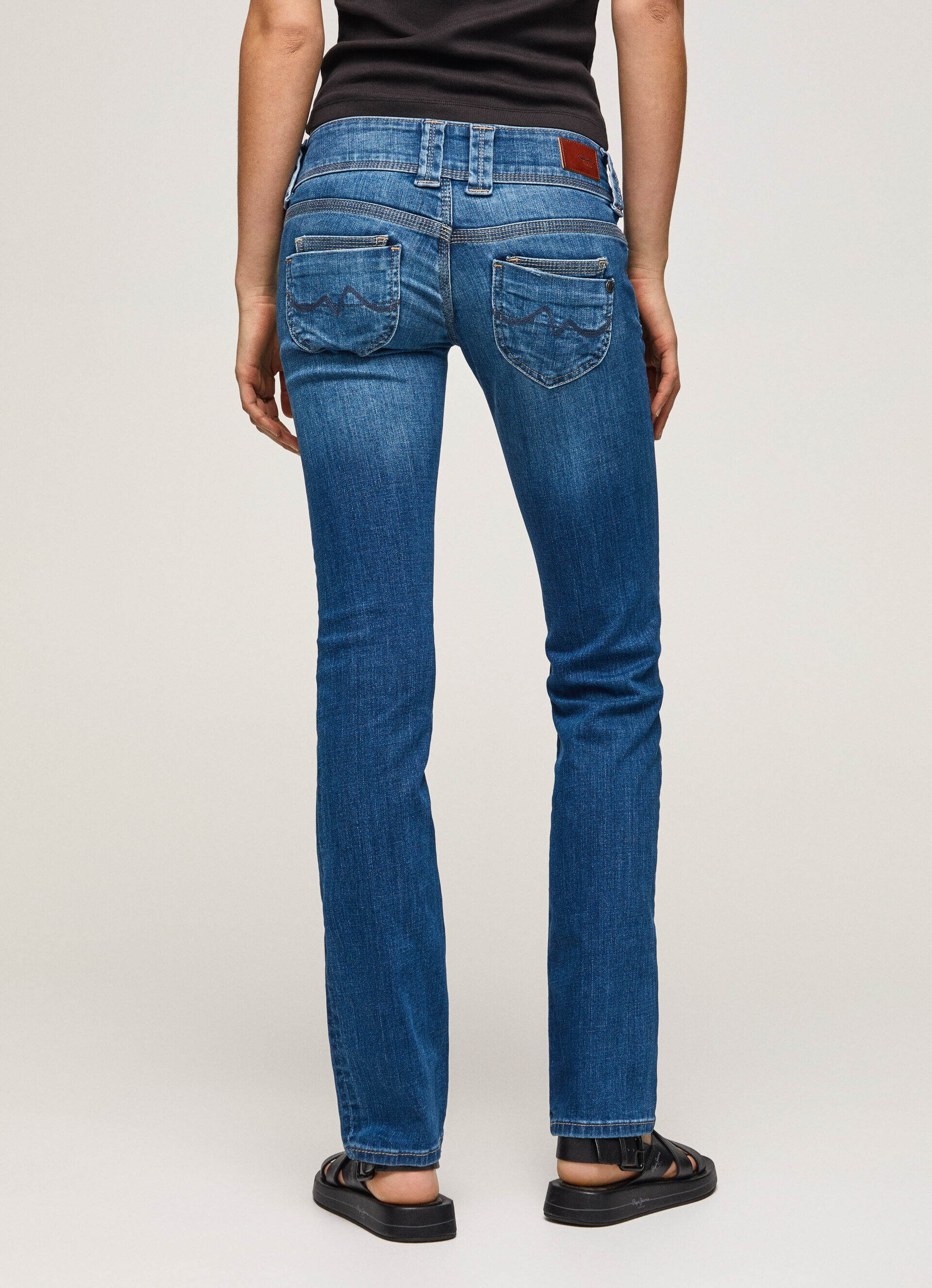 JEANS VENUS FIT REGULAR TIRO BAJO - denim