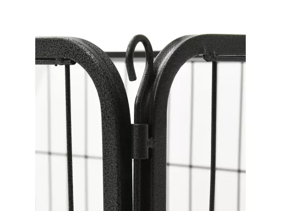 Parc pour chiots acier noire 91.5 x 59 x 61 cm 02_0000570