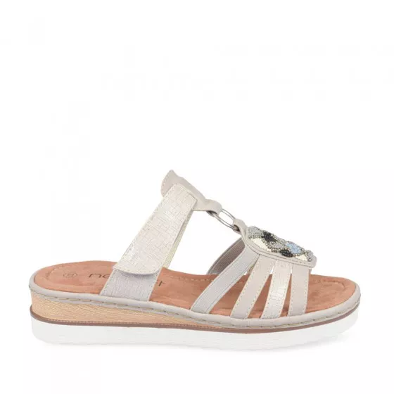 Mules GRIS NEOSOFT FEMME