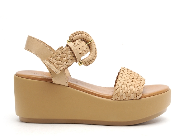 Inuovo nu pieds talons femme 123035 beige