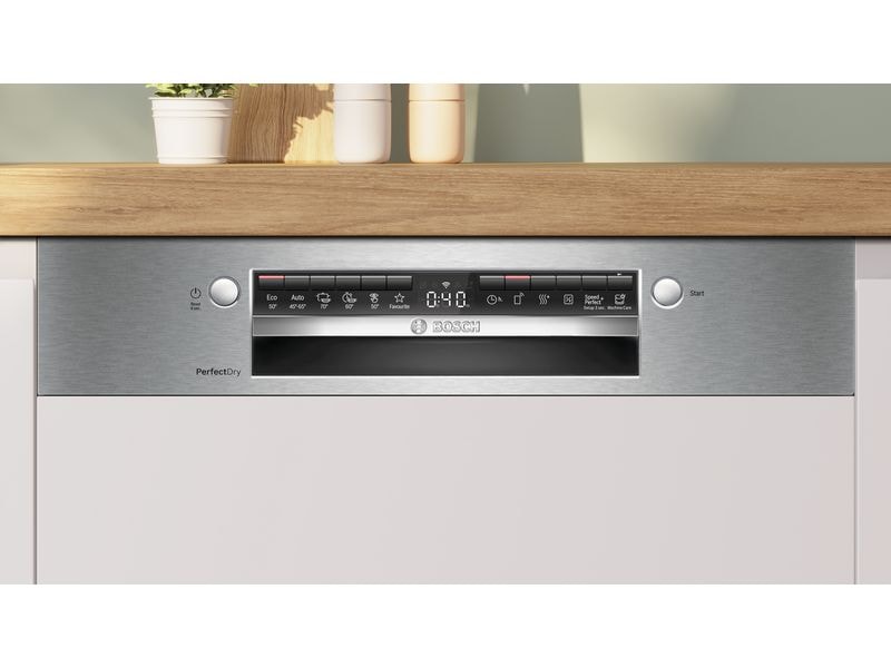Bosch Einbaugeschirrspüler SMI6YCS02E Teilintegrierter Geschirrspüler