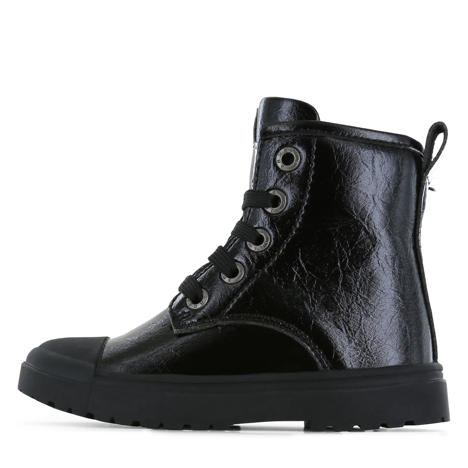 Shoesme zwarte bikerboot Microleer | Sale