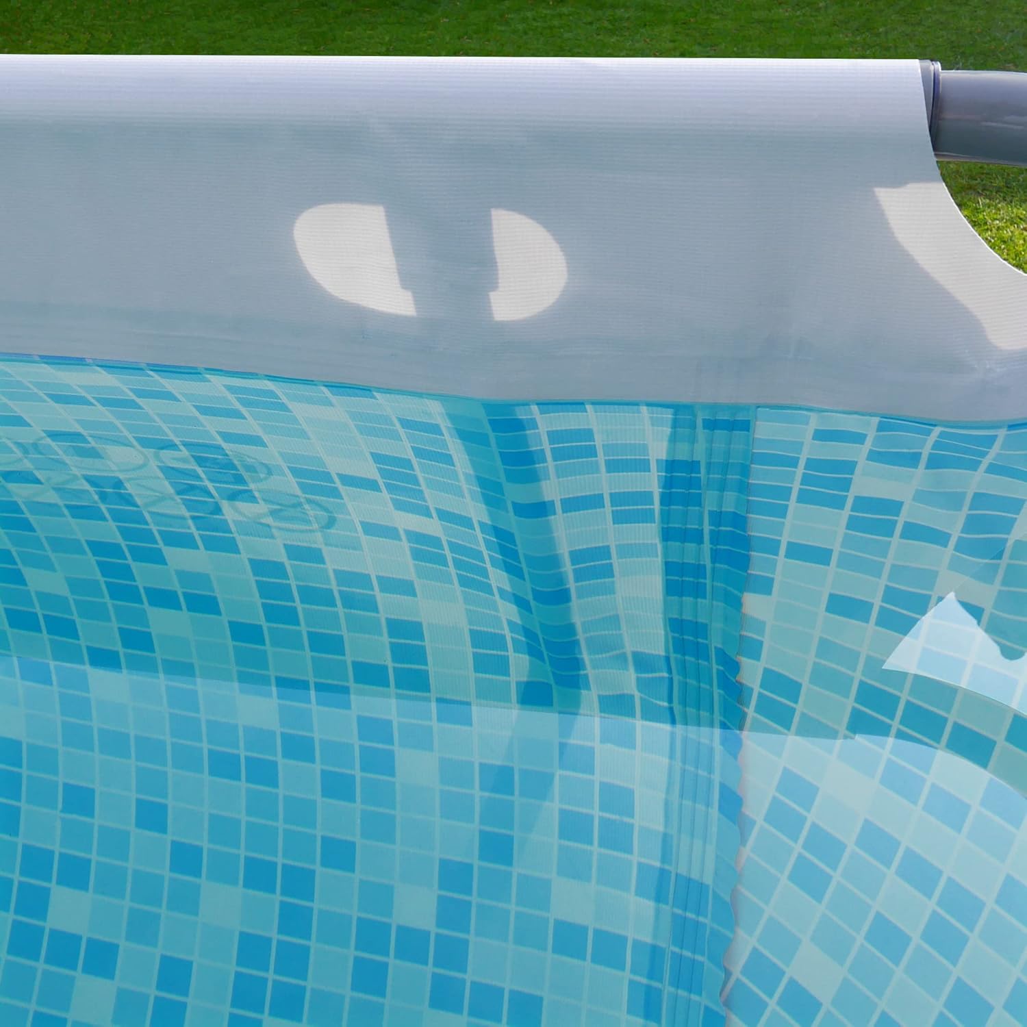 your GEAR Piscine à cadre en acier - Différents modèles/tailles - Ronde, rectangulaire ou carrée - 70-122 cm de haut - Avec cadre en acier - 300 x 200, 300 x 300, 400 x 200, Ø 366 cm, Ø 457 cm