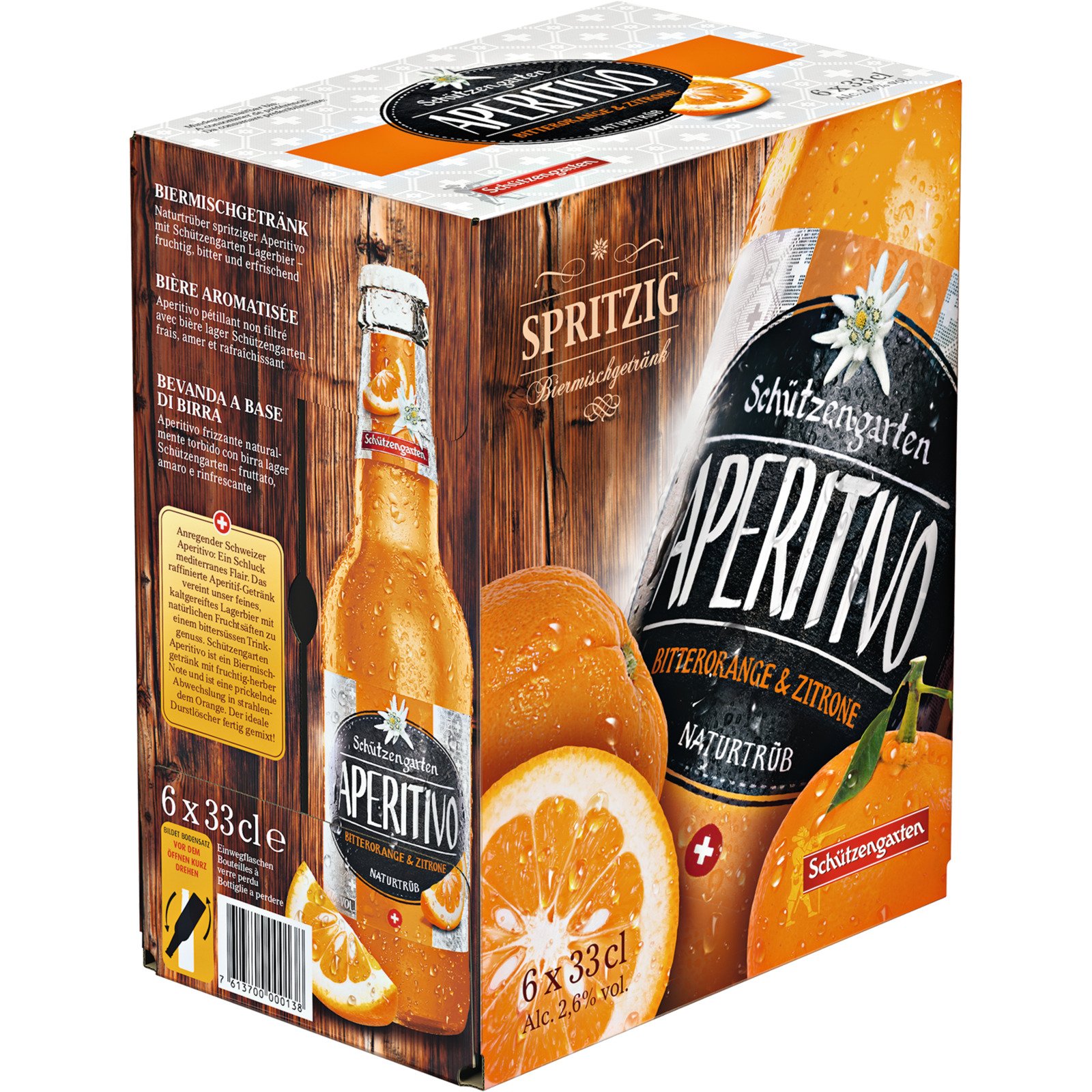 Schützengarten Aperitivo 6 x 33 cl