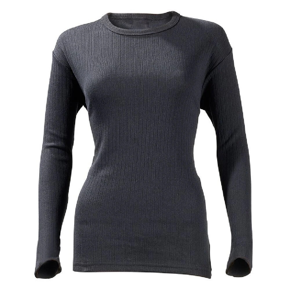 Tshirt thermique noir pour femme Taille L
