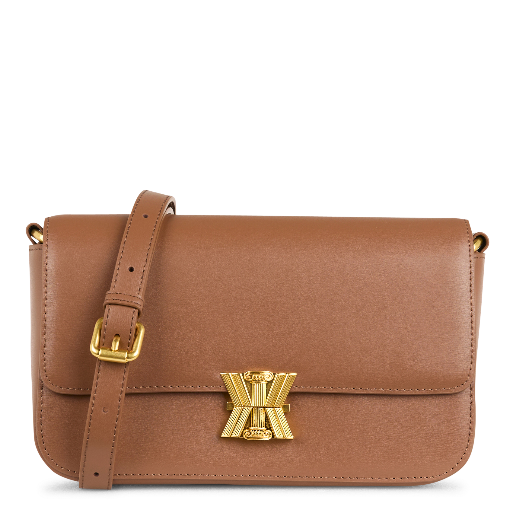 ALICE - Sac bandoulière en cuir | Marron