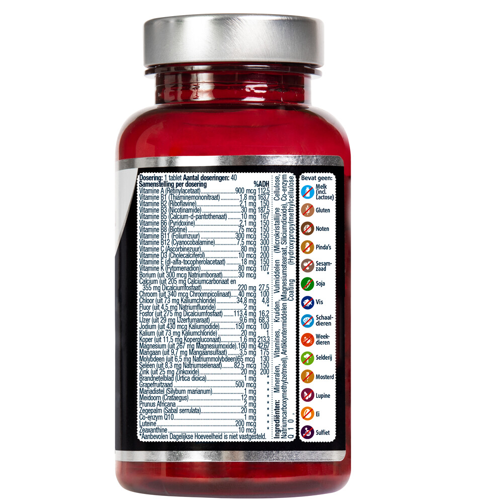 Lucovitaal Multi + Compleet Man40 tabletten