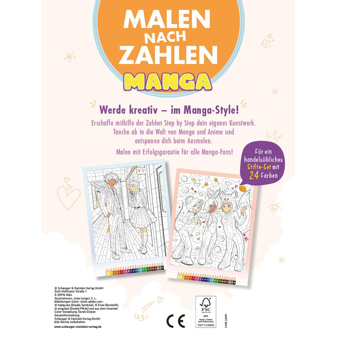 Malen nach Zahlen - Manga