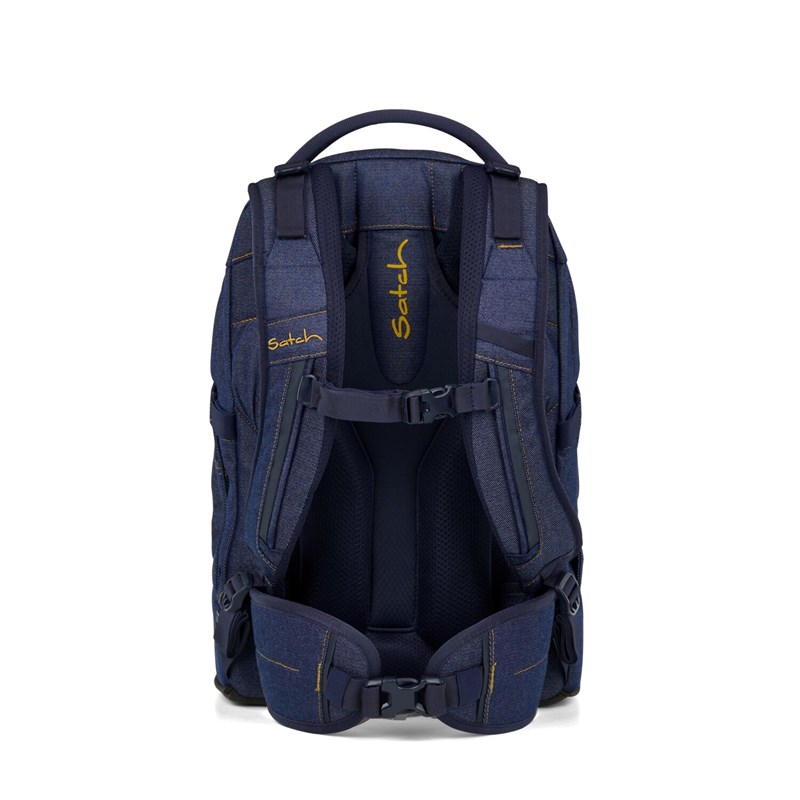 Satch<br>Skoletaskesæt Denim Blue
