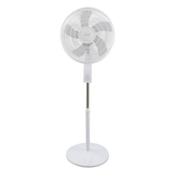 Haeger Ventilador de Pé Smooth Wind White