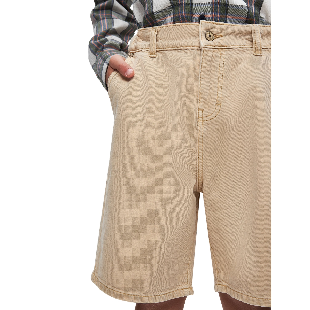 Jongens Short Lance B-Misty rain