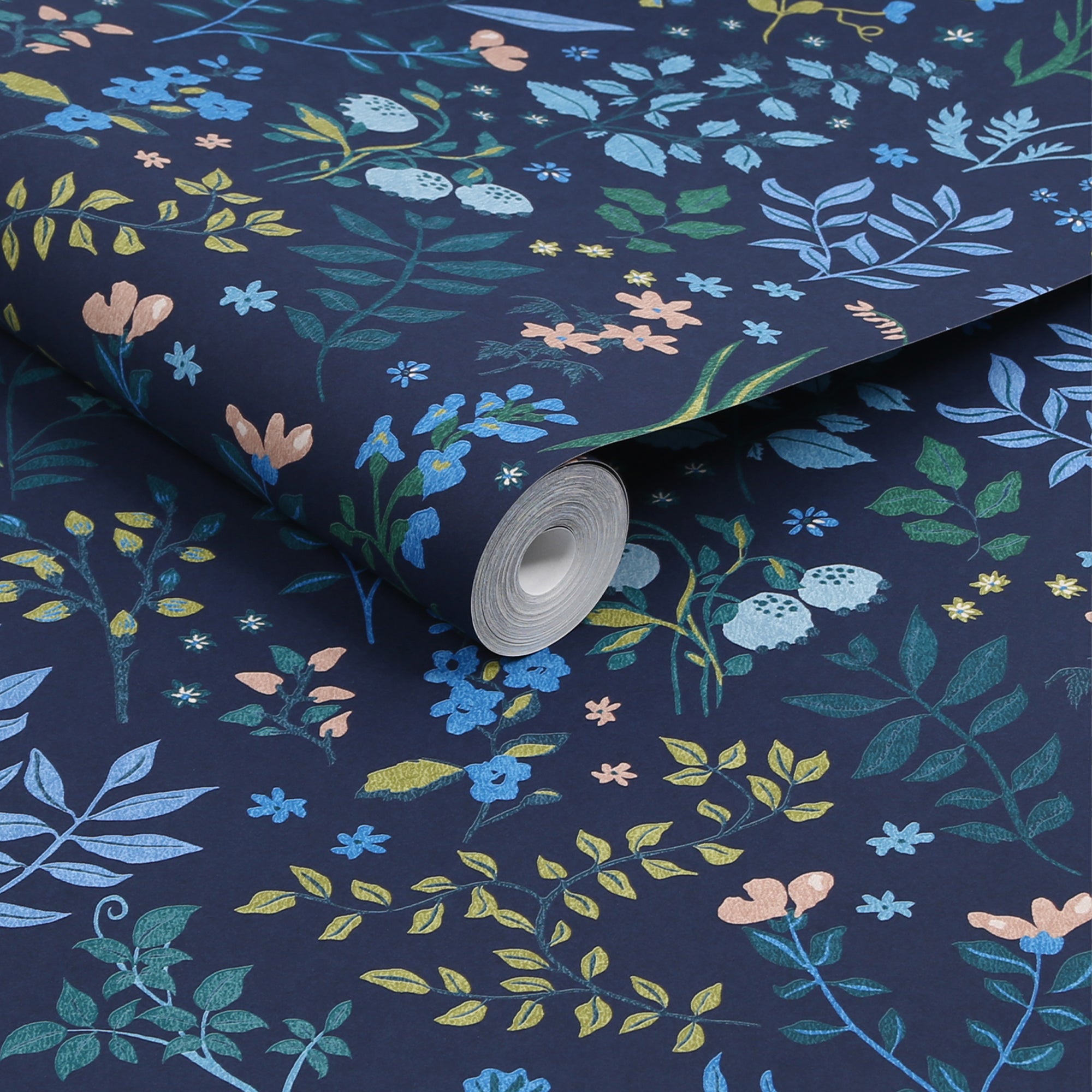 Joules Vliesbehang - Holcombe Floral Navy - 1005x52
