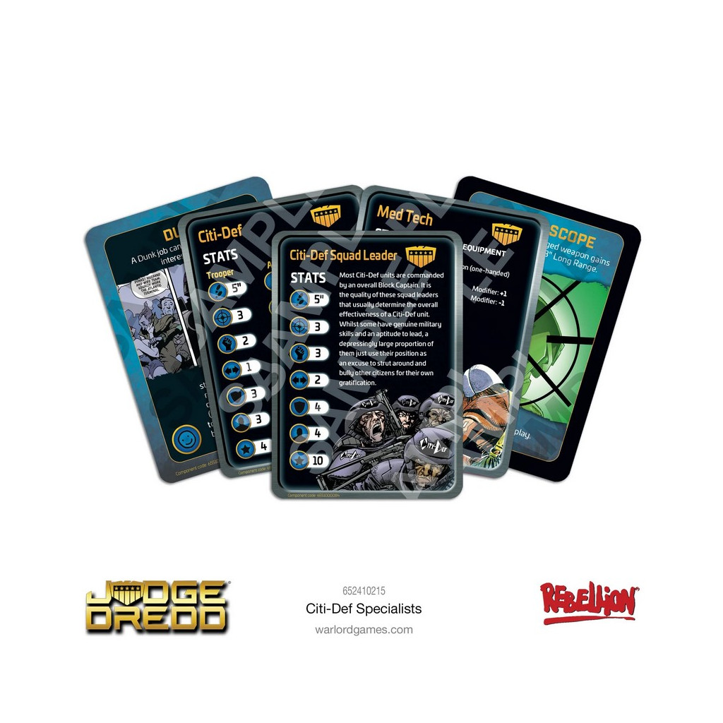 Judge Dredd: Citi-Def Specialists