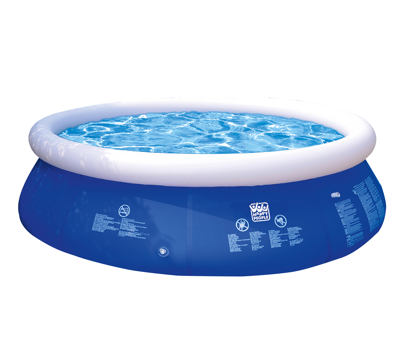 Happy People Quick up Pool mit Pumpe blau