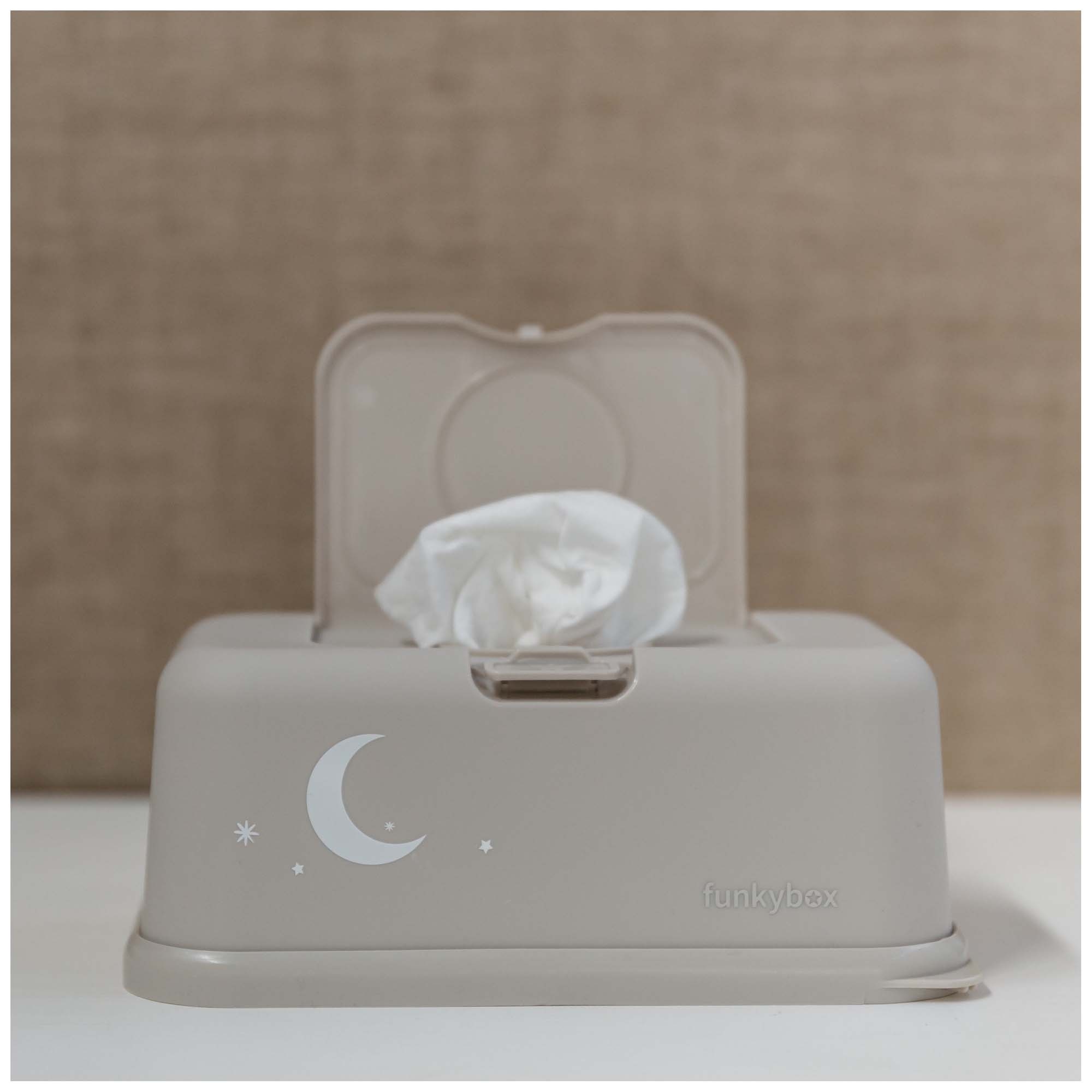 Funkybox doekjesdoosje beige