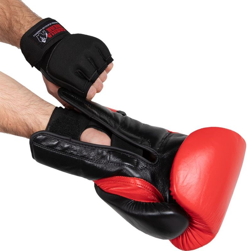 Gorilla Wear - Gel Handschoen - Bandage - Binnenhandschoen - L/XL