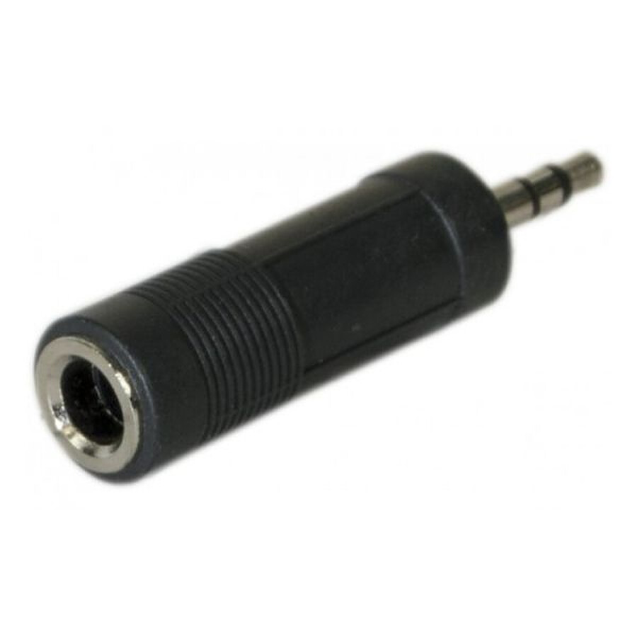 Adaptateur audio Jack 3.5 mm mâle / 6.35 mm femelle