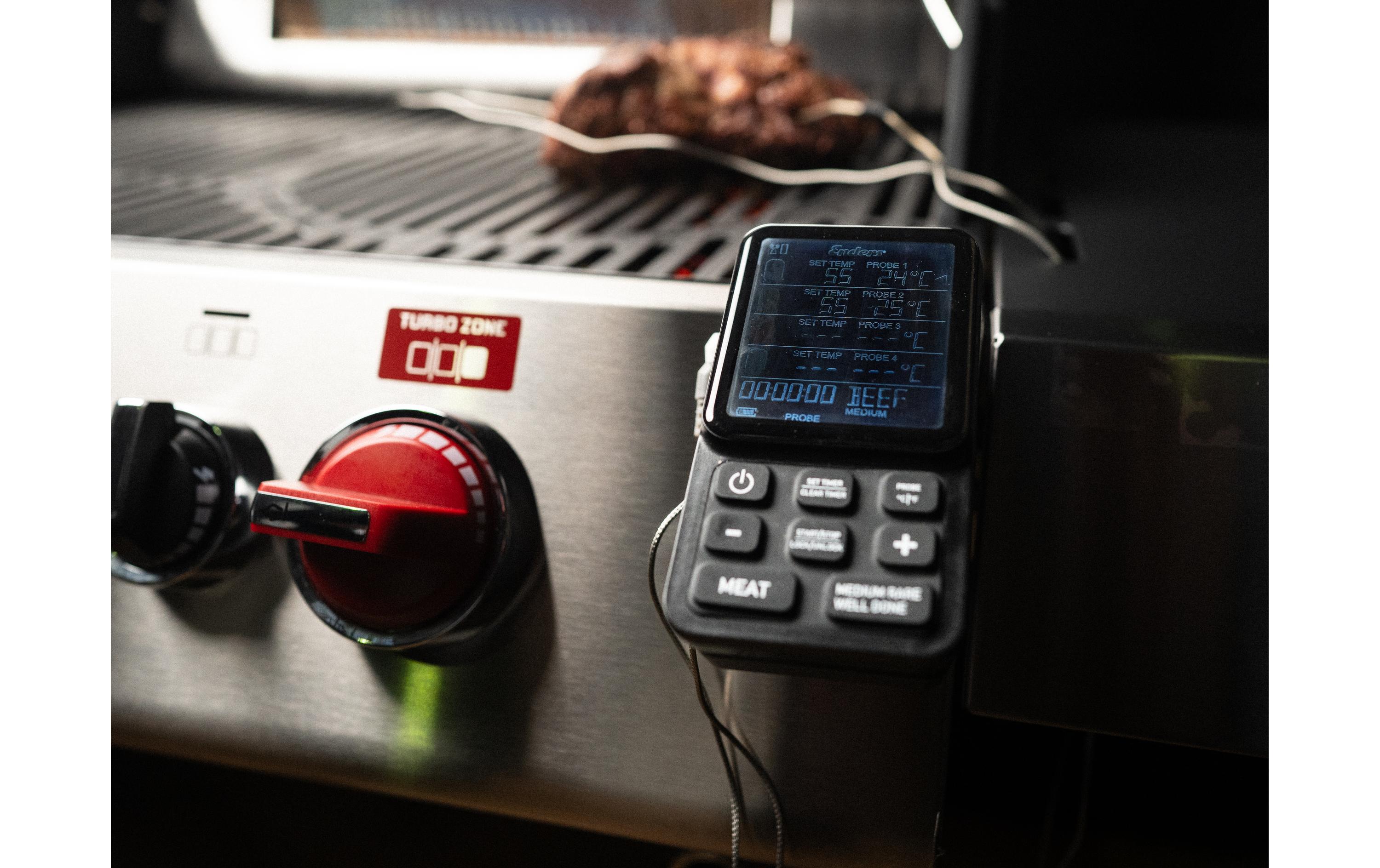 LCD FunkthermometerMobiles Funkthermometer
