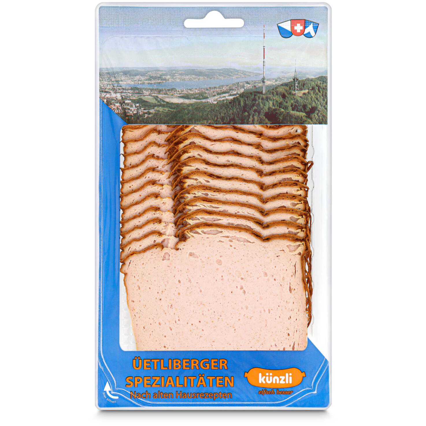 Künzli Züri Krusten-Fleischkäse geschnitten ca. 170g