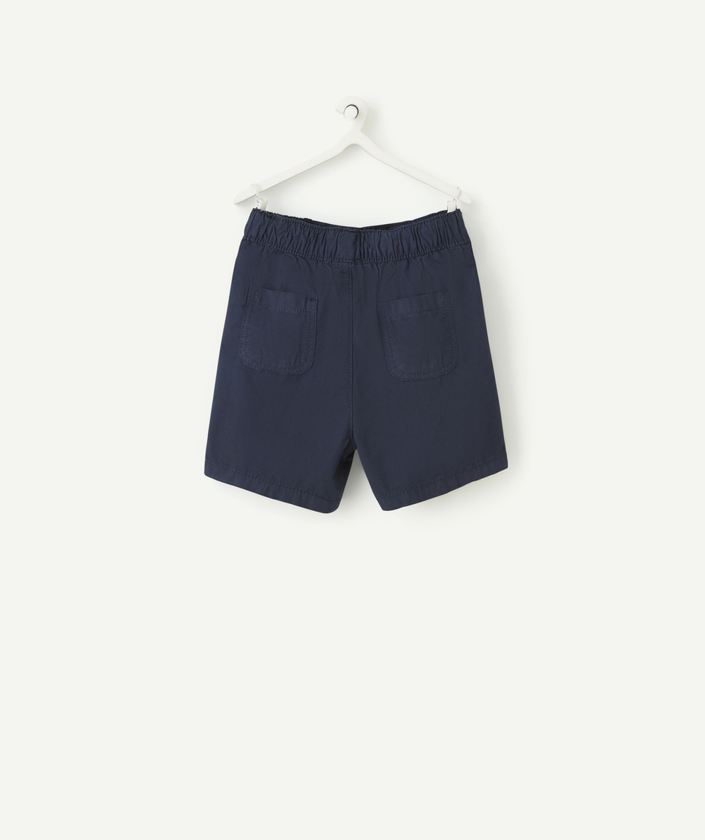 bermuda droit bébé garçon bleu marine