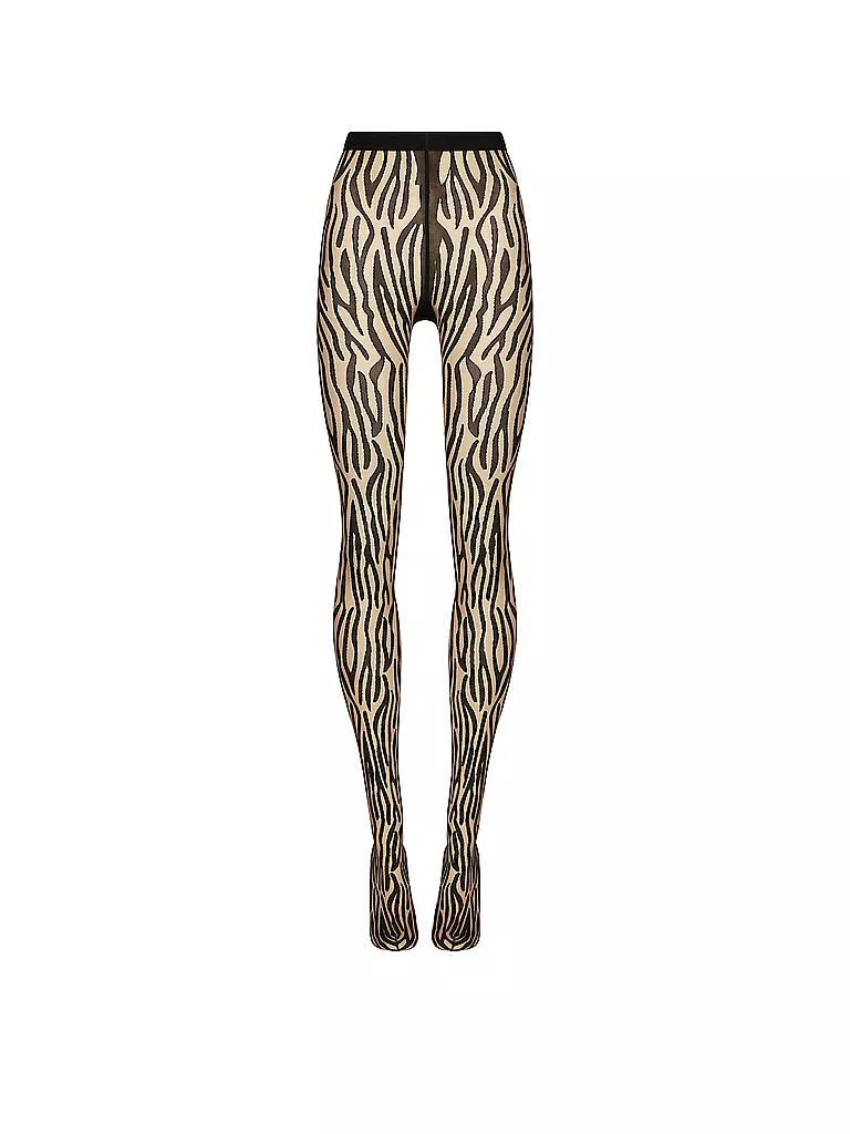 WOLFORD Modestrumpfhose WILDERNESS 20 DEN Fairly/Black beige