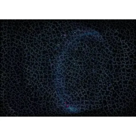 Ravensburger Puzzle - Krypt Universe Glow, 881 Teile