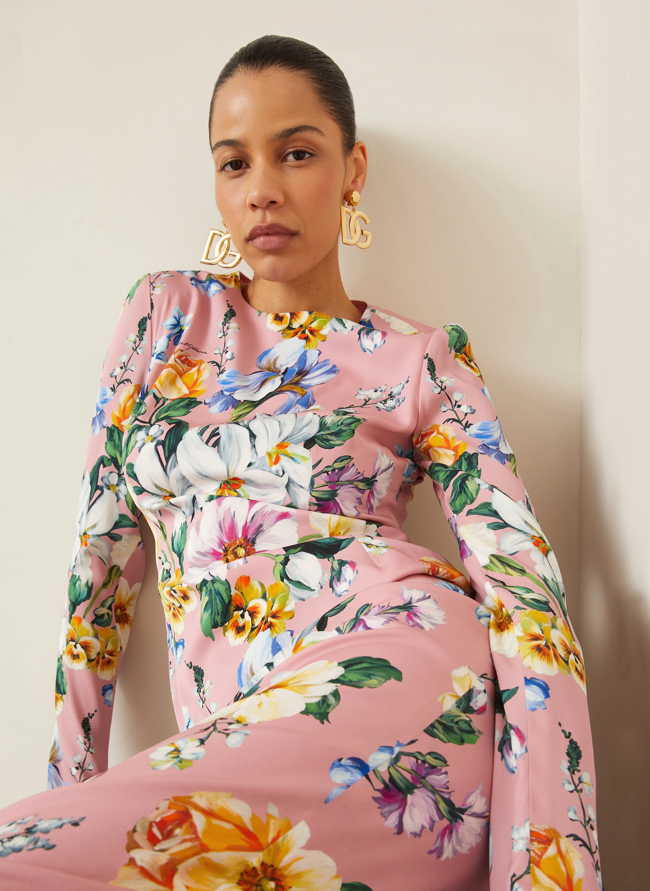 DOLCE & GABBANA Seidenkleid