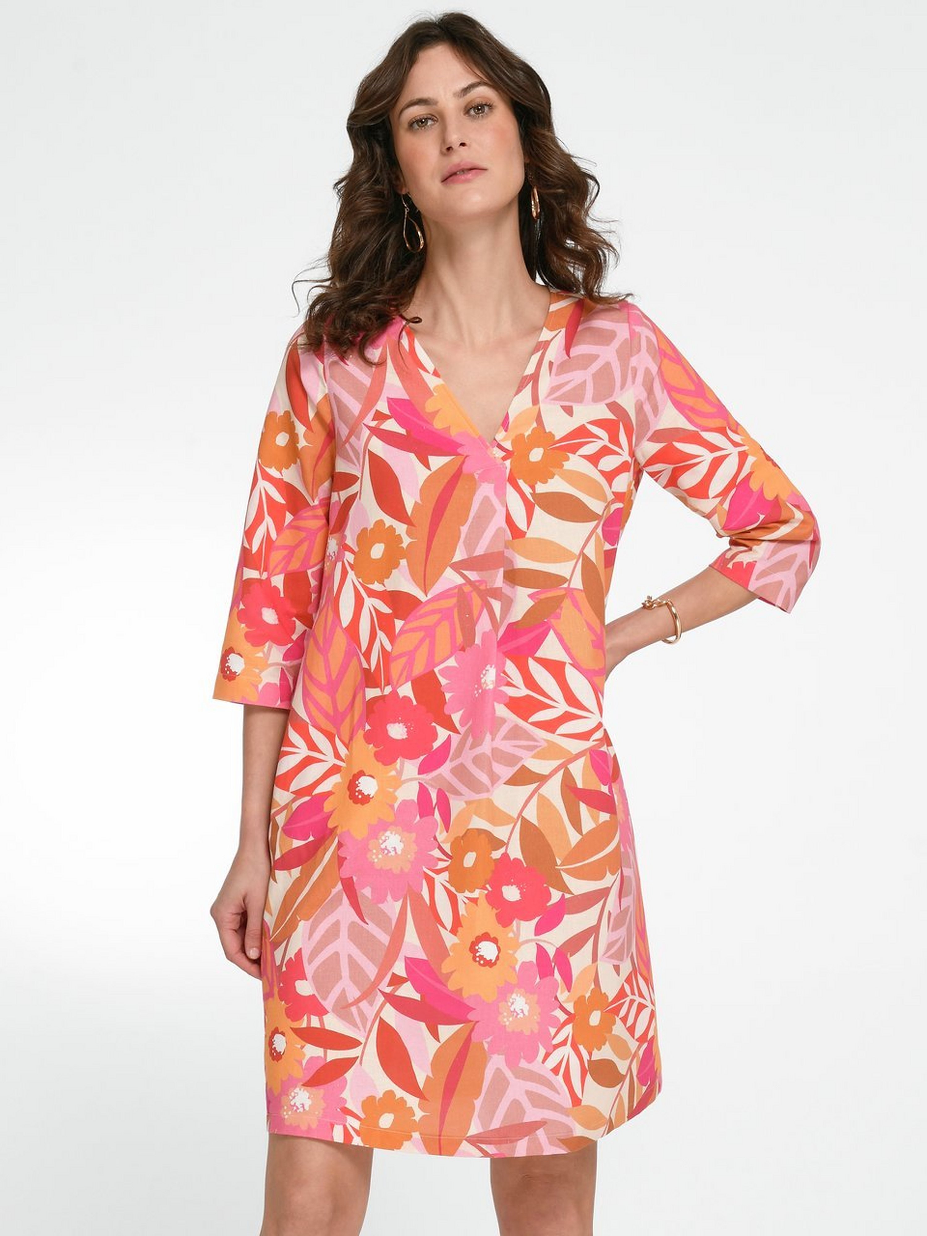 Kleid mit 3/4-Arm
