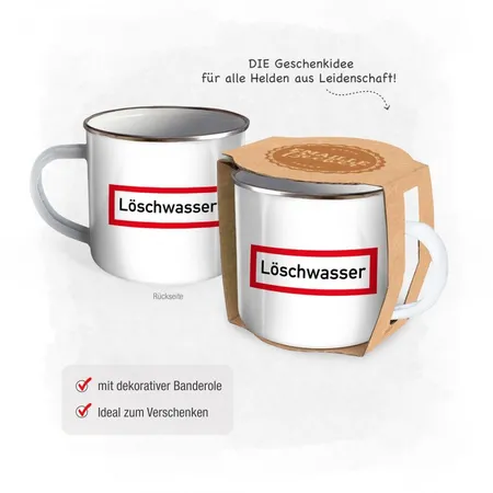 Trötsch Emaillebecher 
