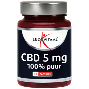 Lucovitaal CBD Cannabidiol 5mg Capsules 30CP