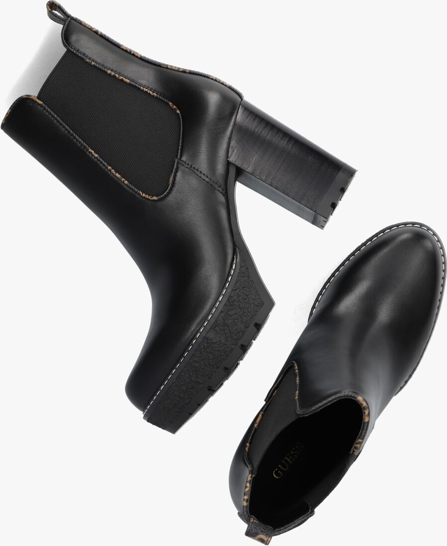 GUESS zwarte guess enkellaarsjes maelea