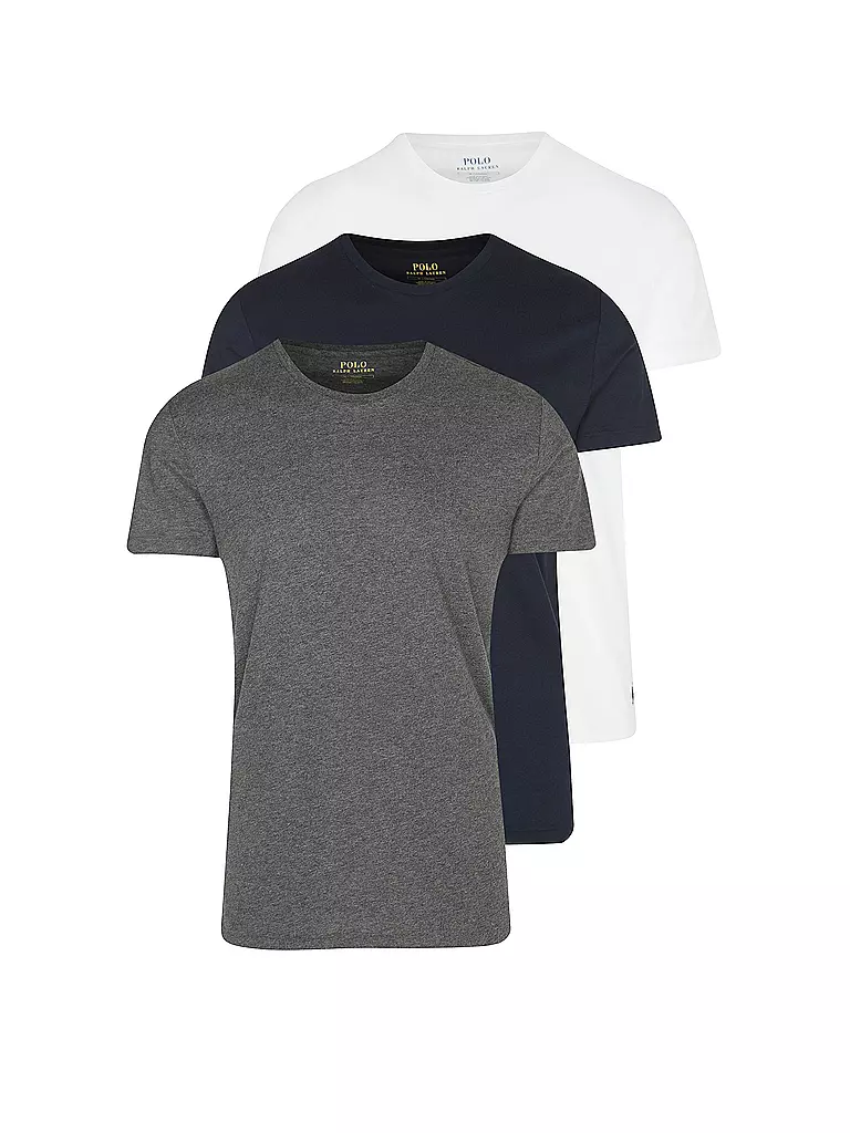 POLO RALPH LAUREN T-Shirts 3-er Pkg. grau