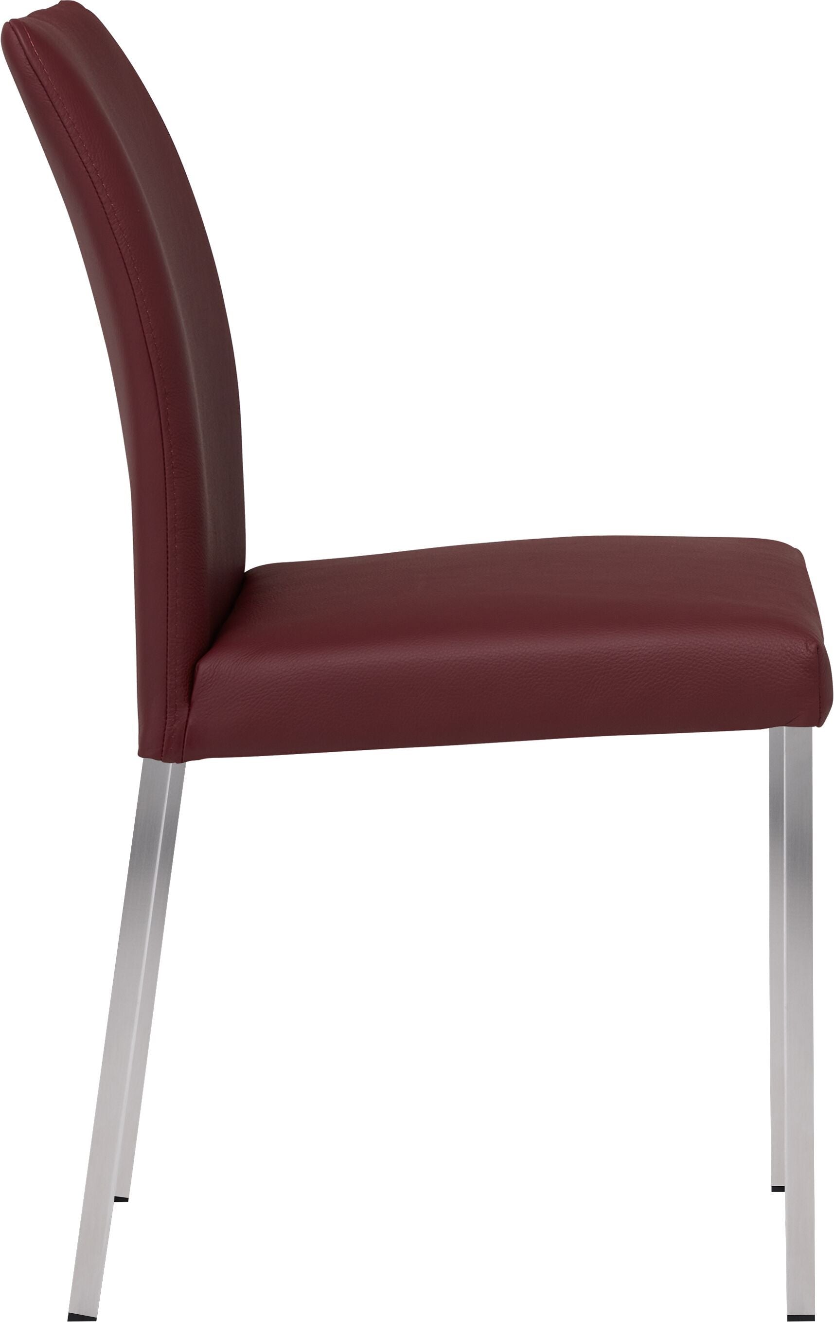 SIENA Stuhl - Bordeaux / B: 52.0 cm x T: 44.5 cm x H: 83.0 cm