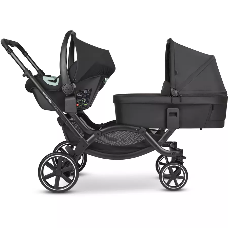 ABC DESIGN Zwillings- und Geschwisterwagen Zoom Ink Kollektion 2024