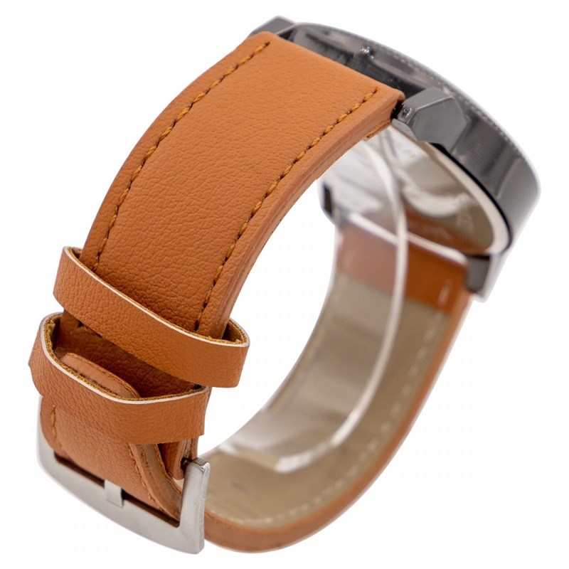 Montre Homme M. JOHN bracelet Cuir Marron
