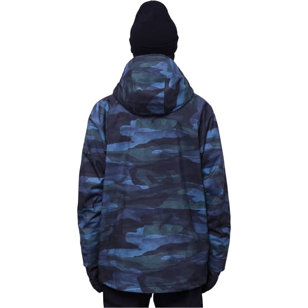 Veste snowboard 686 MNS GORE-TEX CORE SHELL JACKET STEEL BLUE WATERLAND CAMO