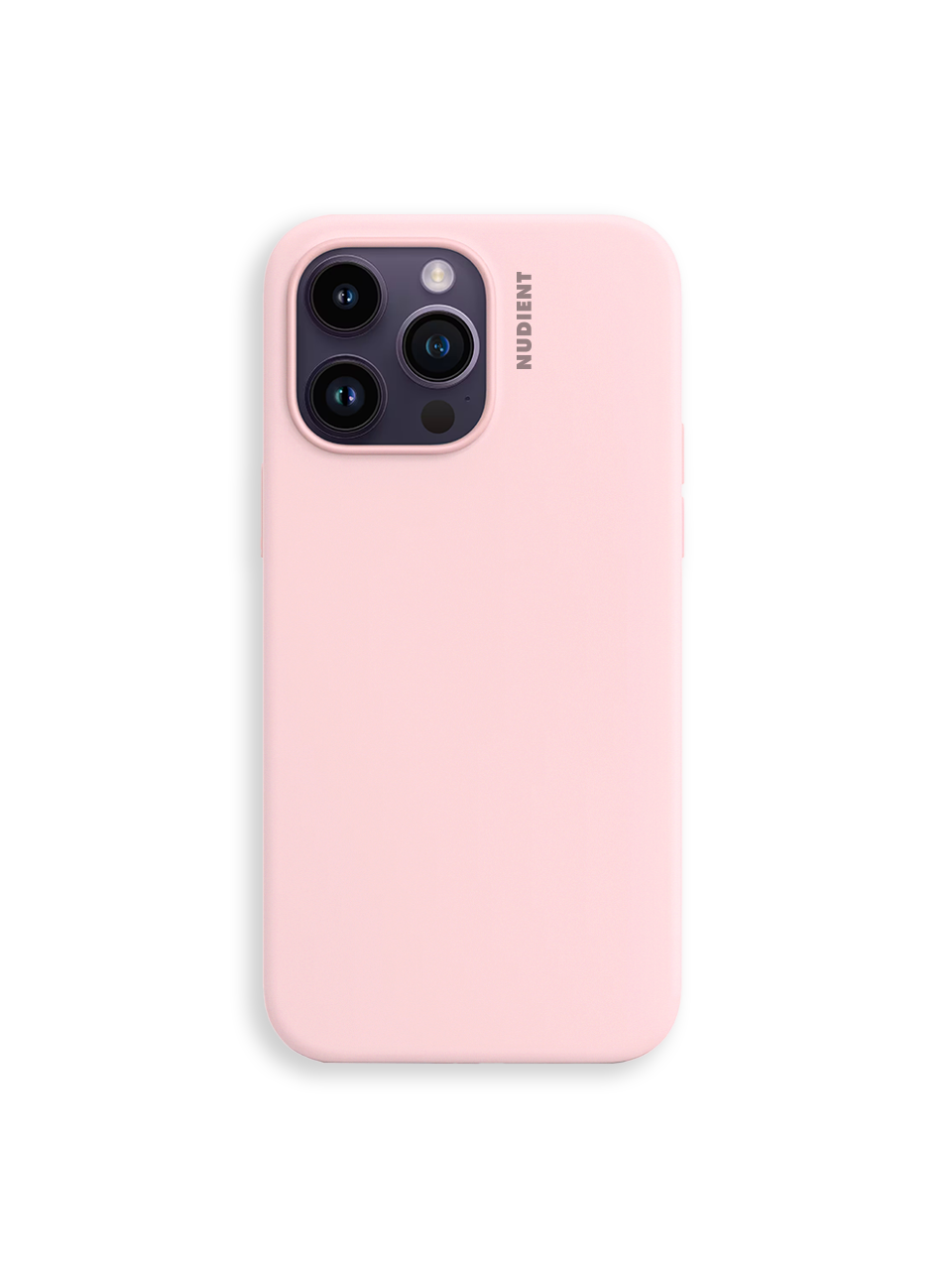 Base mobilcover iPhone 14 Pro | Silikone. | Coral | NUDIENT