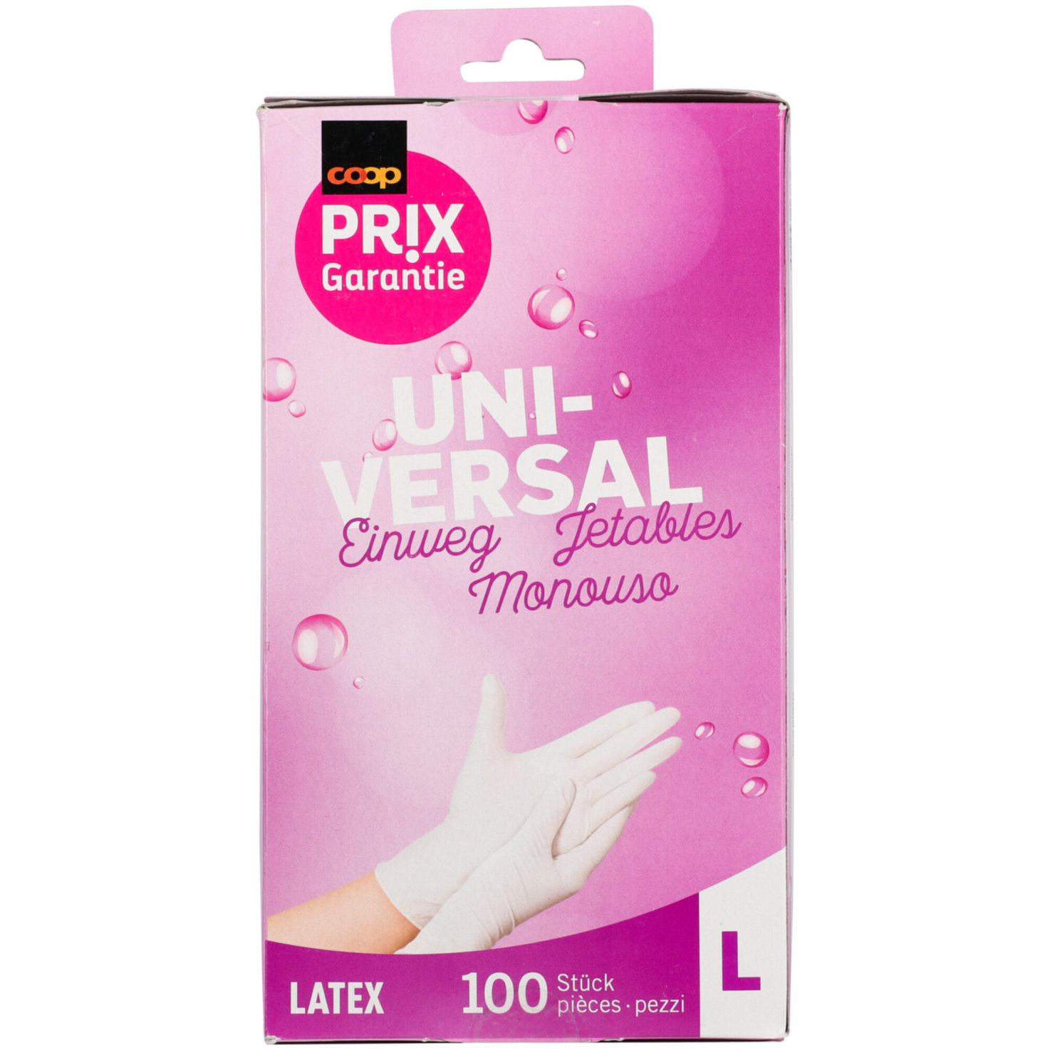 Prix Garantie Handschuhe Einweg L 100 Stück