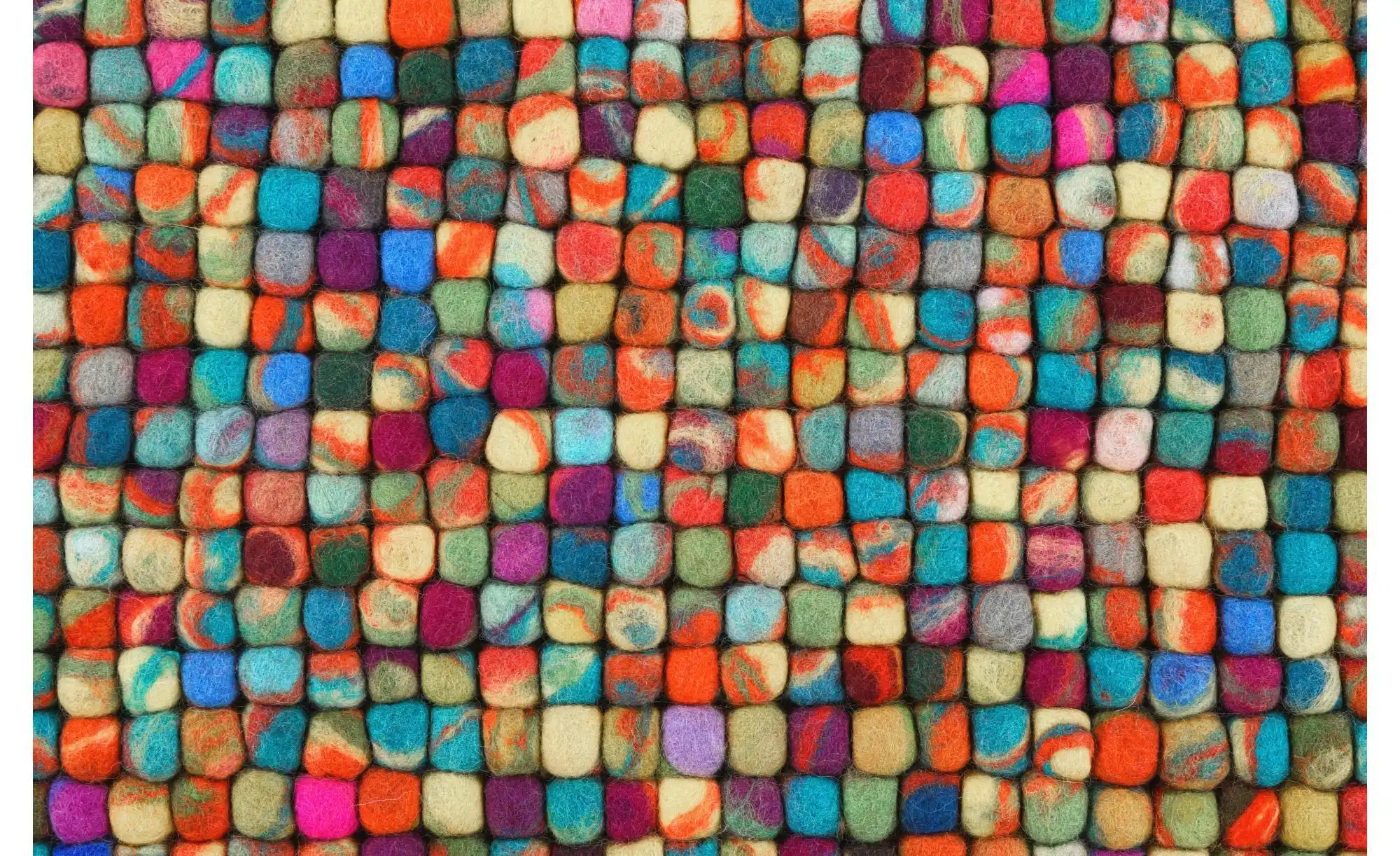 THEKO Kugelwollteppich Felty