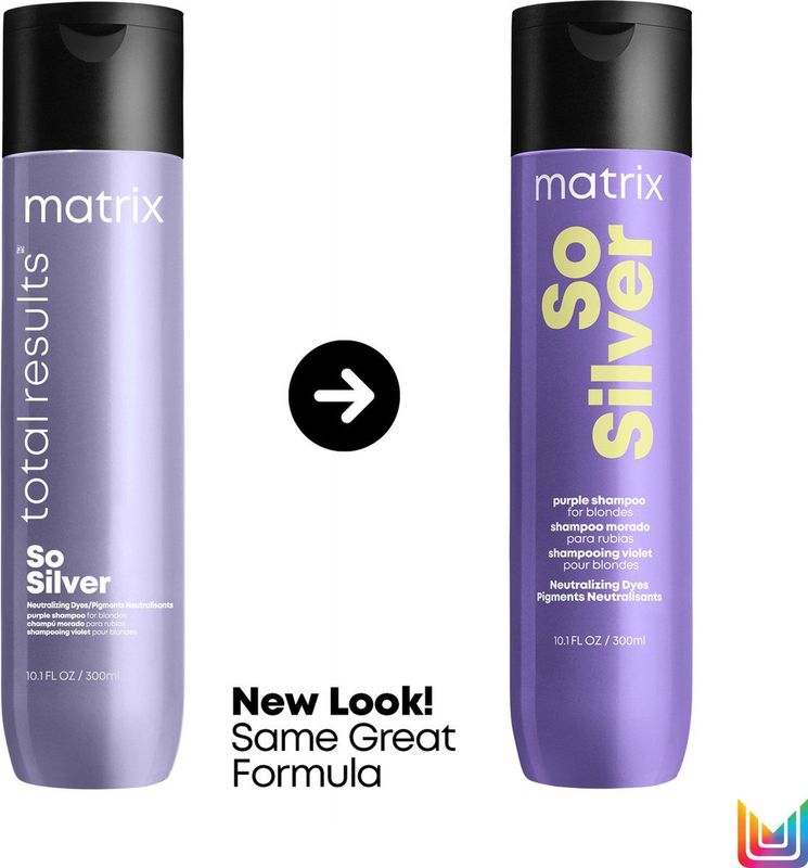 Matrix - So Silver - Shampoo - 300 ml - Neutraliseert Gele Ondertonen