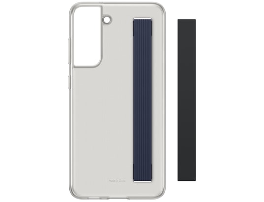 BIGBEN - Coque smartphone EF-XG990CB Coque Gris G S21FE avec lanière