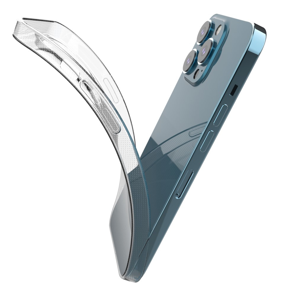 iPhone 13 Pro Gummi Case Hülle Ultra Thin 0.8mm - Transparent
