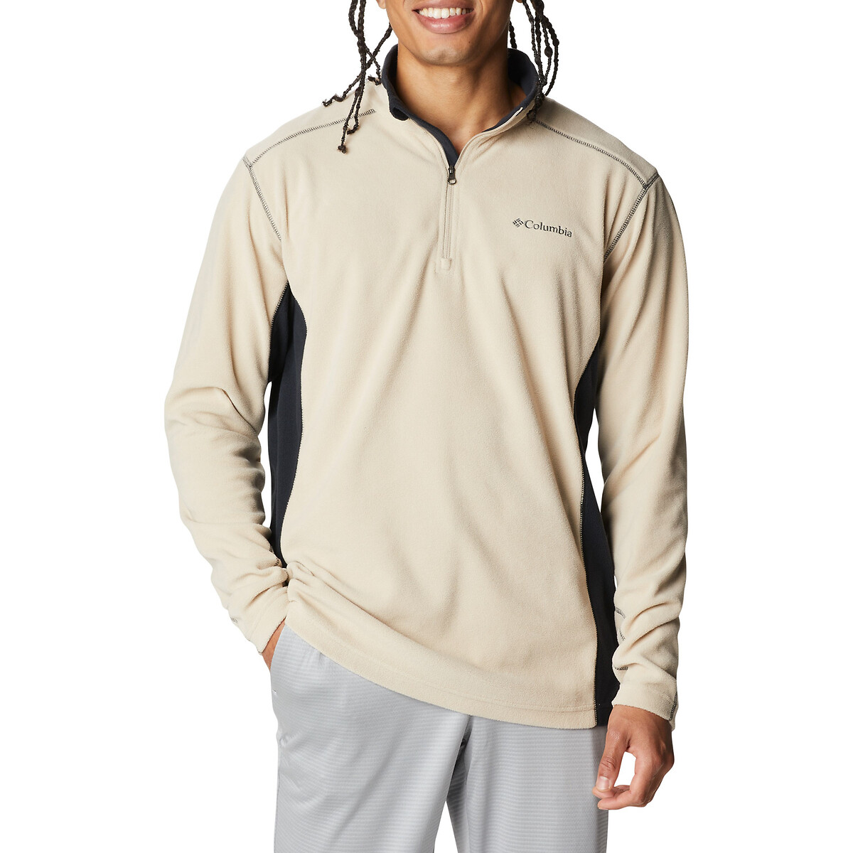 COLUMBIA<br>Casaco de lã polar com gola alta e zíper Klamath
