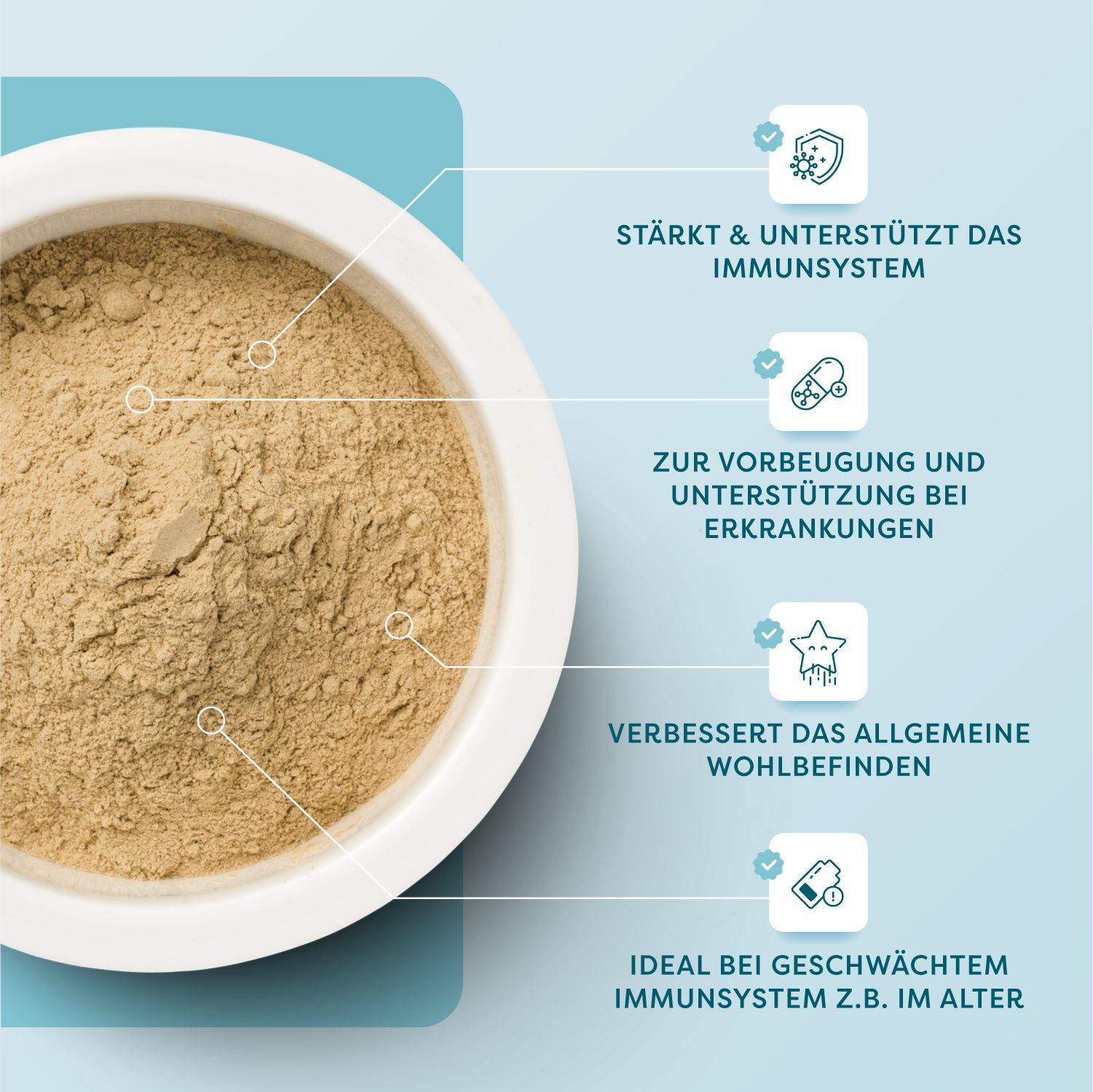 Dr. SAM immunBooster Cat - Hochdosiertes Pulver zur Stärkung des Immunsystems