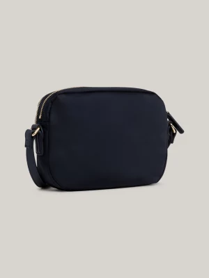 Bolsa transversal com emblema TH