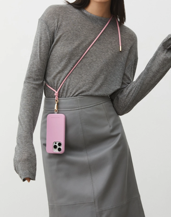 iPhone 16 Pro Max MagSafe Silikon Hülle Case Recycled (IDSICMS-I2467P-498) - Bubblegum Pink